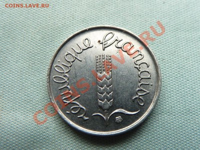 С РУБЛЯ ФРАНЦИЯ 1сантим 1968г.КОЛОСОК до 26.09.11 в 22-00 - MEMO0022.JPG