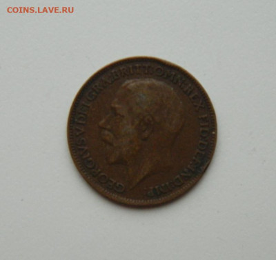 Великобритания 1 фартинг 1921 г. до 22.10.20 - DSCN2142.JPG