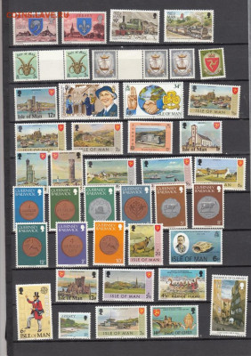 GUERNSEY  МЭН Джерси ** по фиксу до ухода в архив - 100