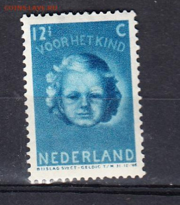 Голландия 1945 1м * до 25 10 - 109
