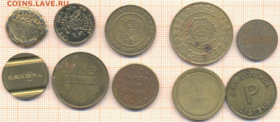 жетоны разные 19, фикс - жетон 19 181-190а