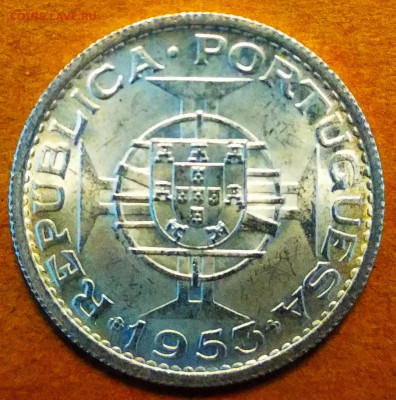Кабо-Верде 10 эскудо 1953 год UNC!!!! - IMG_20201015_145632