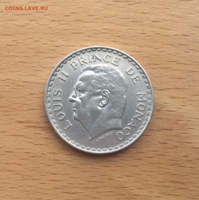 Монако 5 франков 1945 - IMG_7213.JPG