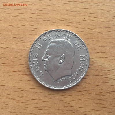 Монако 5 франков 1945 - IMG_7209.JPG