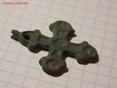 Древнерусский криновидный крестик до 25 10 - DSCN1731.JPG