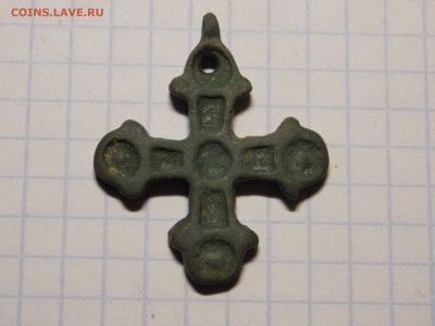 Древнерусский криновидный крестик до 25 10 - DSCN1730.JPG