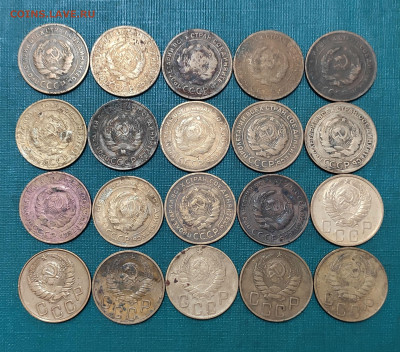 Лот 5 копеек 1928-1940 СССР 20шт. до 22:15 21.10.2020 - IMG_20201019_223803