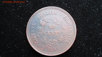 1848 CU Essai 10 Centimes Франция - IMG_9432.JPG
