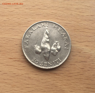Тонга 20 сенити, 1981 ФАО - IMG_7249.JPG