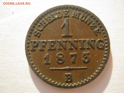 Германия Пруссия 1 пфенниг 1873 B (Ганновер) до 23.10. 22:00 - IMG_6465.JPG