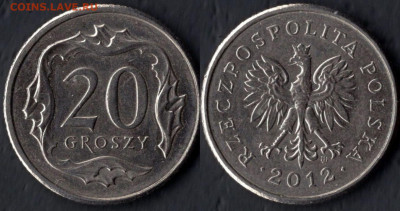 +Польша 20 грошей 2012 до 22:00мск 23.10.20 - +Польша 20 грошей 2012 (15)