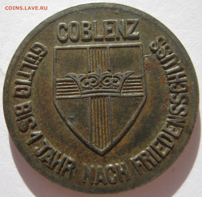 Германия Кобленц нотгельд 10 пфеннигов 1918 до 23.10. 22:00 - IMG_7191.JPG