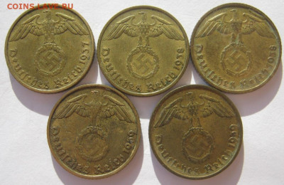 Германия 3 рейх 5 пфеннигов 1937 A 1938 A,J 1939 B,D 23.10 - IMG_7929_1 (ум.).JPG