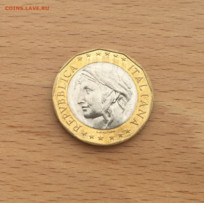 биметалл Италия 1000 лир 1997 Европейский Союз - IMG_6822.JPG
