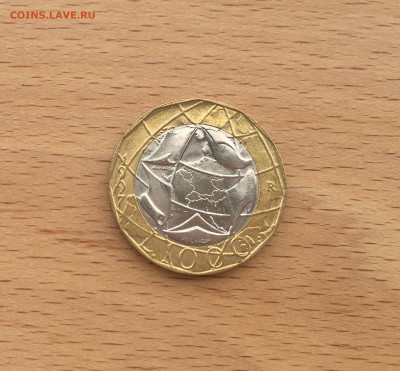 биметалл Италия 1000 лир 1997 Европейский Союз - IMG_6813.JPG