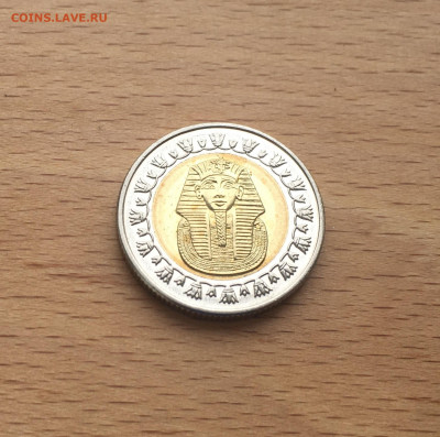 биметалл Египет 1 фунт 2008 - IMG_6527.JPG