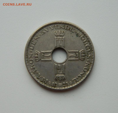 Норвегия 1 крона 1925 г. до 26.10.20 - DSCN2379.JPG