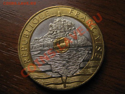 Франция 20 фр 1992 МонСан-Мишель Триметал  до 24.09 в 15.00М - Изображение 073