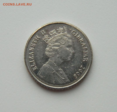 Гибралтар 5 пенсов 2008 г. (Фауна) до 26.10.20 - DSCN2372.JPG