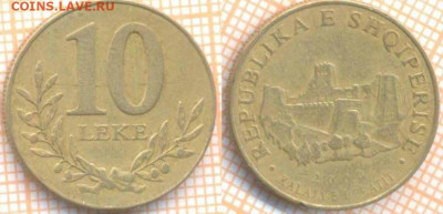 Албания 10 леке 2000 г., до 27.10.2020 г. 22.00 по Москве - Албания 10 леке 2000 2059