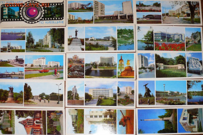 Набор открыток "По Киевщине" 1982г. - по Киевщине 1982.JPG