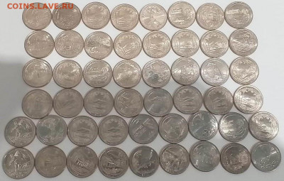 Лот квотеров США Парки 50шт. до 26.10 в 22:00 - IMG-20201021-WA0053