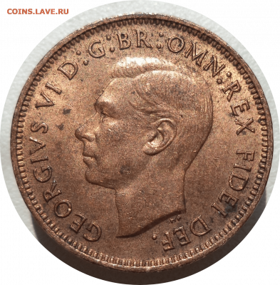 1 фартинг 1951 г. Великобритания до 23.10.20 в 22:00 МСК - Rounded_20201022_230955