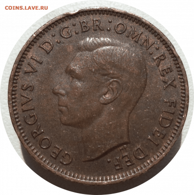 1 фартинг 1950 г. Великобритания до 23.10.20 в 22:00 МСК - Rounded_20201022_231731