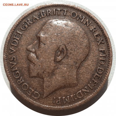 1 фартинг 1914 г. Великобритания до 23.10.20 в 22:00 МСК - Rounded_20201022_232957