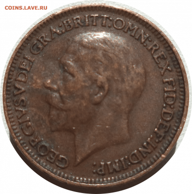 1 фартинг 1928 г. Великобритания до 23.10.20 в 22:00 МСК - Rounded_20201022_233731