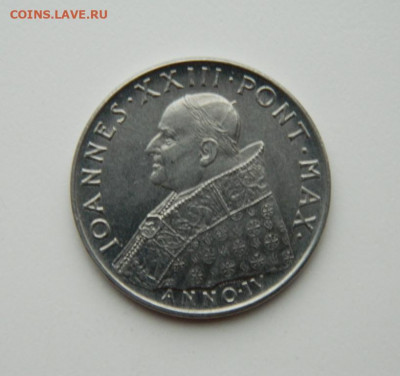 Ватикан 100 лир 1962 г. (Юбилейная) до 28.10.20 - DSCN2438.JPG