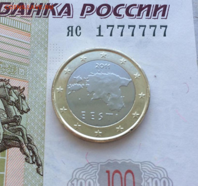 биметалл 1 евро Эстония 2011 - bimetall_1_evro_estonija_2011_unc