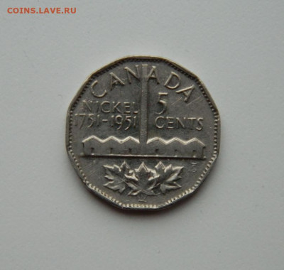 Канада 5 центов 1951 г. (Юбилейная) до 28.10.20 - DSCN2442.JPG