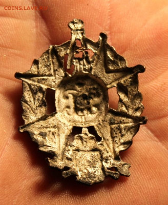 Знак полковой. 1700-1900г. Лейб-драгунский Москов.. полк П-1 - ПОЛКЛВОЙ ЗНАК. 1700-1900 г. Жетон СЕРЕБРО 1914-1915г 025.JPG