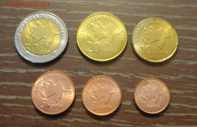 АЗЕРБАЙДЖАН - комплект ходячки 2006 АЦ 6 шт. 30.10, 22.00 - Азербайджан комплект ходячки 6 шт_1.JPG