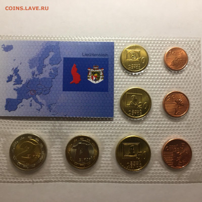 Лихтенштейн 2014г Набор от 1 цента до 2 Евро (пробные) - image-11-10-20-06-25