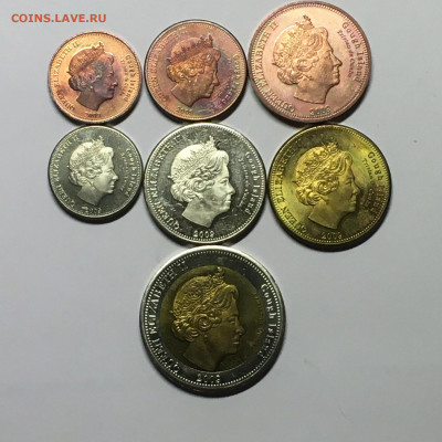 Тристан-да-Кунья (остров Гоф) 2009г Юбилейный набор 7 монет - image-24-10-20-08-30