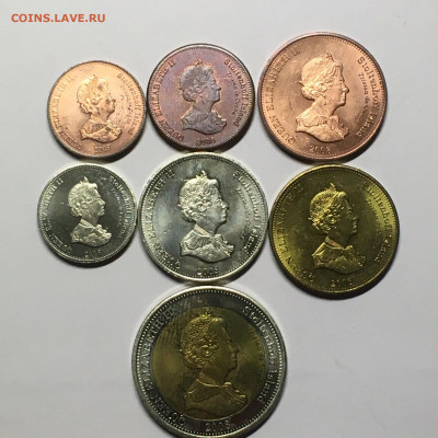 Тристан-да-Кунья (остров Стольтенхофф )Юбилейный набор 7 мон - image-24-10-20-08-50