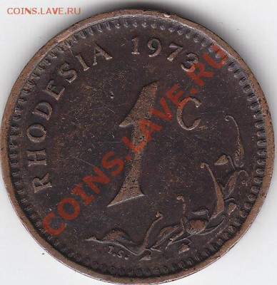 РОДЕЗИЯ 1 цент 1973 до 25.09 22:00 мск - IMG_0008