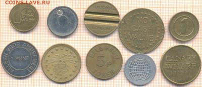 жетоны разные 30, фикс - жетон 30 291-300а