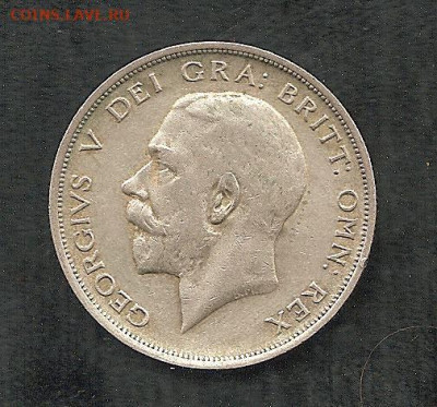 Англия 1.2 флорина.1920    27.10 - 222 016