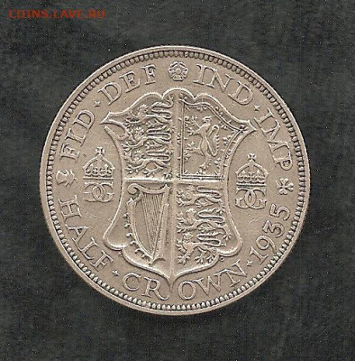 Англия 1.2 кроны .1935    27.10 - 222 021