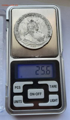 1 рубль 1744 года - 3