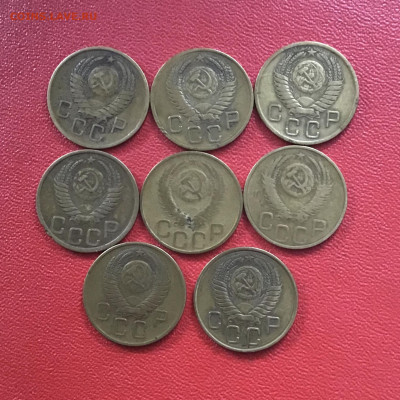3 копейки СССР,1950 года 8 штук. До 01.11.20 в 22-00 - 03CACC22-4524-42F1-A162-DD23AD3F0D2B