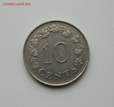 Мальта 10 центов 1972 г. (Парусник) до 29.10.20 - DSCN2571.JPG