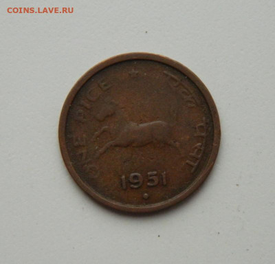 Индия 1 пайса 1951 г. (Лошадь). до 29.10.20 - DSCN2573.JPG