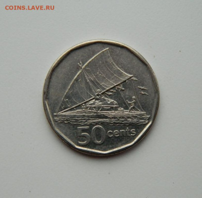 Фиджи 50 центов 2009 г. (Парусник) до 29.10.20 - DSCN2563.JPG