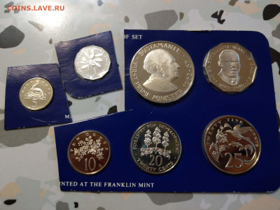 Ямайка 1 цент - 1 доллар 1977 ПРУФ наборные ФИКС до 27.10 - IMAG9115