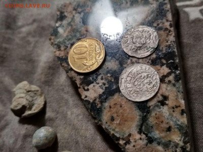 2 солида билон 1600-ые Польша, помогите с датировкой - 3