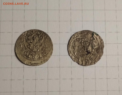 2 солида билон 1600-ые Польша, помогите с датировкой - 2